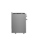 Forno 4-Piece Appliance Package - 48-Inch Gas Range, Wall Mount Range Hood, 60-Inch Built-In Convertible Refrigerator, and Dishwasher in Stainless Steel