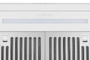 Hauslane 30-Inch Under Cabinet Curved Range Hood in Glossy White with Stainless Steel Filters and Panel LED (UC-B018WHT-30)