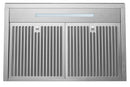 Hauslane 30-Inch Under Cabinet Curved Range Hood in Stainless Steel with Stainless Steel Filters and Panel LED (UC-B018SS-30)