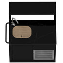 Forno All'Aperto 62,600 BTU BBQ with 3 Stainless-Steel Burners & Infrared Burners & Sink Module with Black Sintered Stone Countertops, Bar & Beverage Center (FODKT2582BLK)