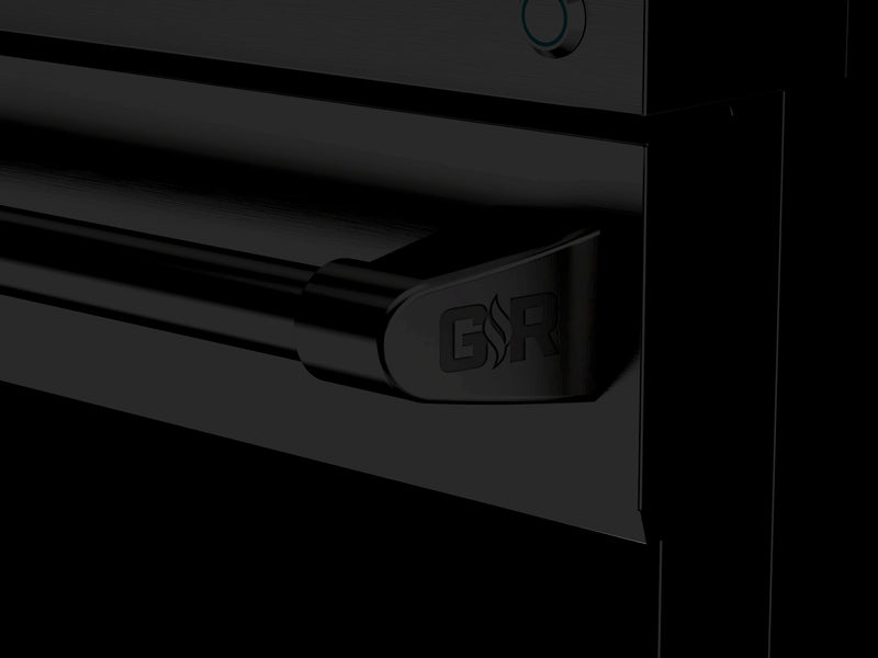 Thor Kitchen Gordon Ramsay Series 48-Inch Professional Natural Gas Range with Double Oven in Black (RSG48EB)