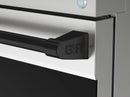 Gordon Ramsay by Thor Kitchen 3-Piece Appliance Package - 36-Inch Gas Range with Liquid Propane Kit, Tilt Panel, 36-Inch Refrigerator, and Dishwasher in Stainless Steel with Black Trim