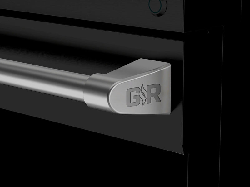 Thor Kitchen Gordon Ramsay Series 30-Inch Professional Electric Range with Tilt Panel Touch Control in Black with Stainless Steel Trim (RSE30B-SS)