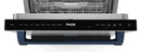 Gordon Ramsay by Thor Kitchen 3-Piece Appliance Package - 30-Inch Gas Range with Tilt Panel, 36-Inch Refrigerator, and Dishwasher in Stainless Steel with Blue Trim