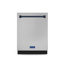 Gordon Ramsay by Thor Kitchen 24 Inch Dishwasher in Stainless Steel with Navy Blue Trim (DW24X8BA99-BLU)