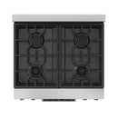 Gordon Ramsay by Thor Kitchen 30-Inch Professional Gas Range with Liquid Propane Kit, and Tilt Panel Touch Control with 4.55 Cu. Ft. Self Clean Oven in Stainless Steel with Navy Blue Trim (RSG30-BLU-LP)