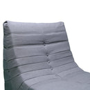 Deko Living 5 Piece Gray Compressed Foam Loveseat Sofa Chairs and Table Set (CIF50019)