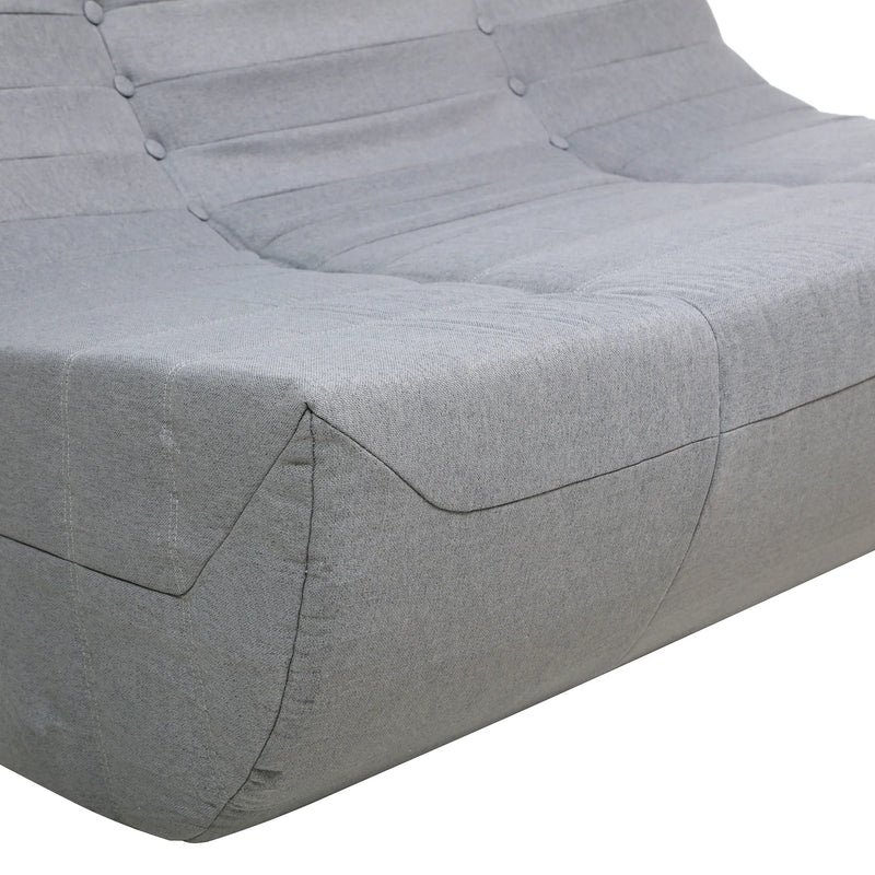 Deko Living Gray Compressed Foam Sofa (CIF50019SOF)