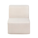 Deko Living Beige Compressed Foam Armless Sectional Sofa Chair (CIF50217ACH)