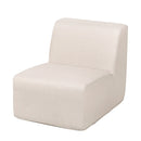 Deko Living Beige Compressed Foam Armless Sectional Sofa Chair (CIF50217ACH)