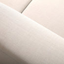 Deko Living 2 Piece Seating Beige Compressed Foam Sectional Sofa (CIF50217SET)