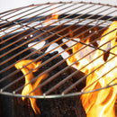 Deko Living 33-Inch Diameter Outdoor Steel Wood burning Fire Pit Grill & Rotisserie (COB10505)