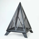 Deko Living Outdoor Steel Pyramid Wood Burning Fire Pit (COB10516)