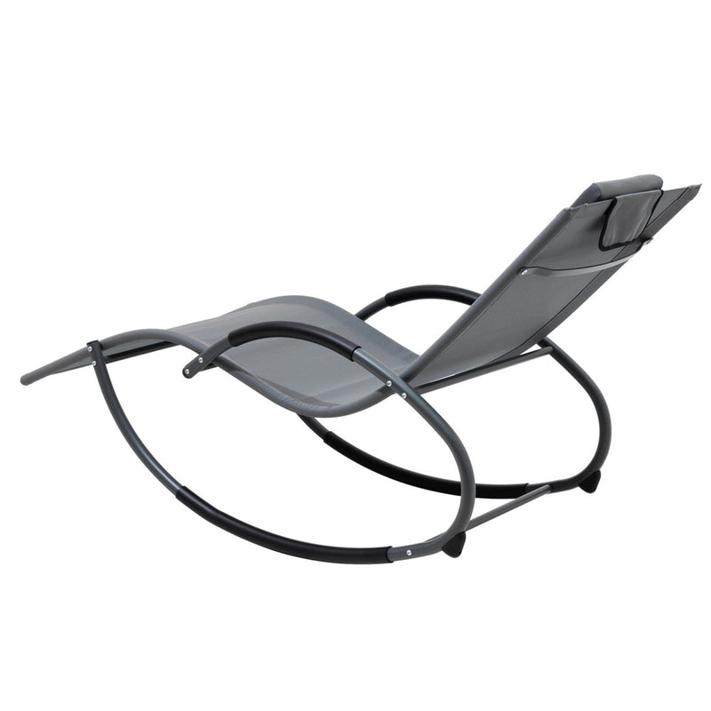 Deko Living Outdoor Rocking  Patio Lounge Chair (COP20202)