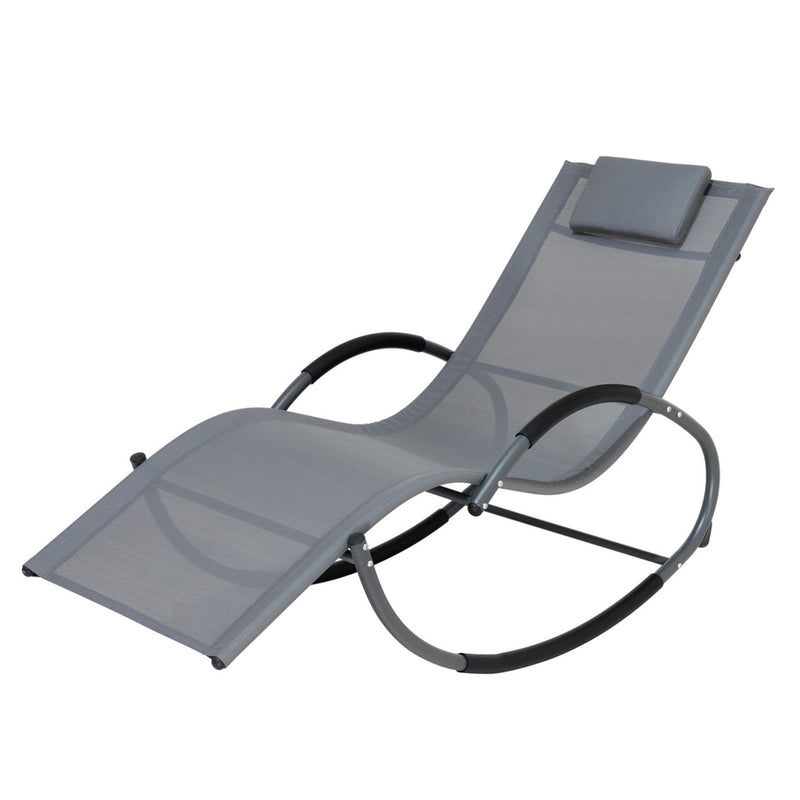 Deko Living Outdoor Rocking  Patio Lounge Chair (COP20202)