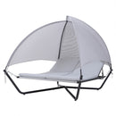 Deko Living Outdoor Hammock Patio Lounge Daybed with Canopy (COP20207)