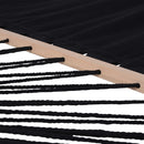 Deko Living Outdoor Cedar Wood Hammock with Black Textilene Fabric (COP20208BLK)