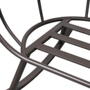 Deko Living Outdoor Rocking Patio Egg Chair with Biege Upholstery (COP20210BWN)