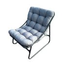 Deko Living Outdoor Modular Bistro Set with Gray Cushion Chairs and Round Coffee Table (COP20311)
