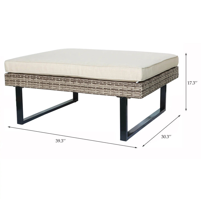 Deko Living Outdoor Corner Patio Sectional & Tables (COP30008)