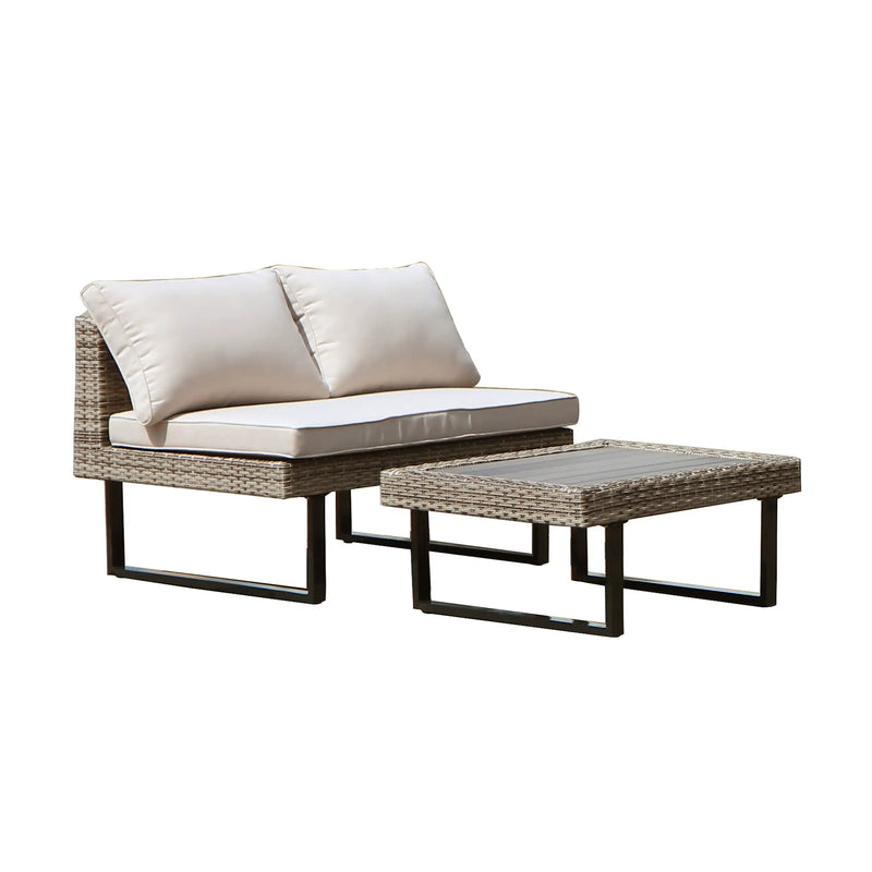 Deko Living Outdoor Corner Patio Sectional & Tables (COP30008)