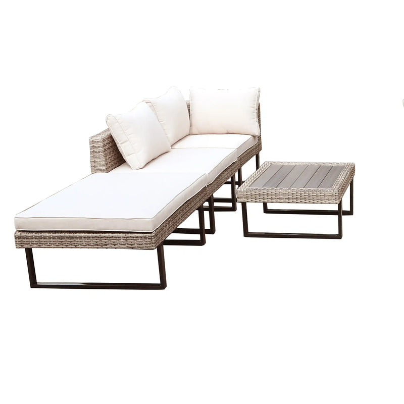 Deko Living Outdoor Corner Patio Sectional & Tables (COP30008)