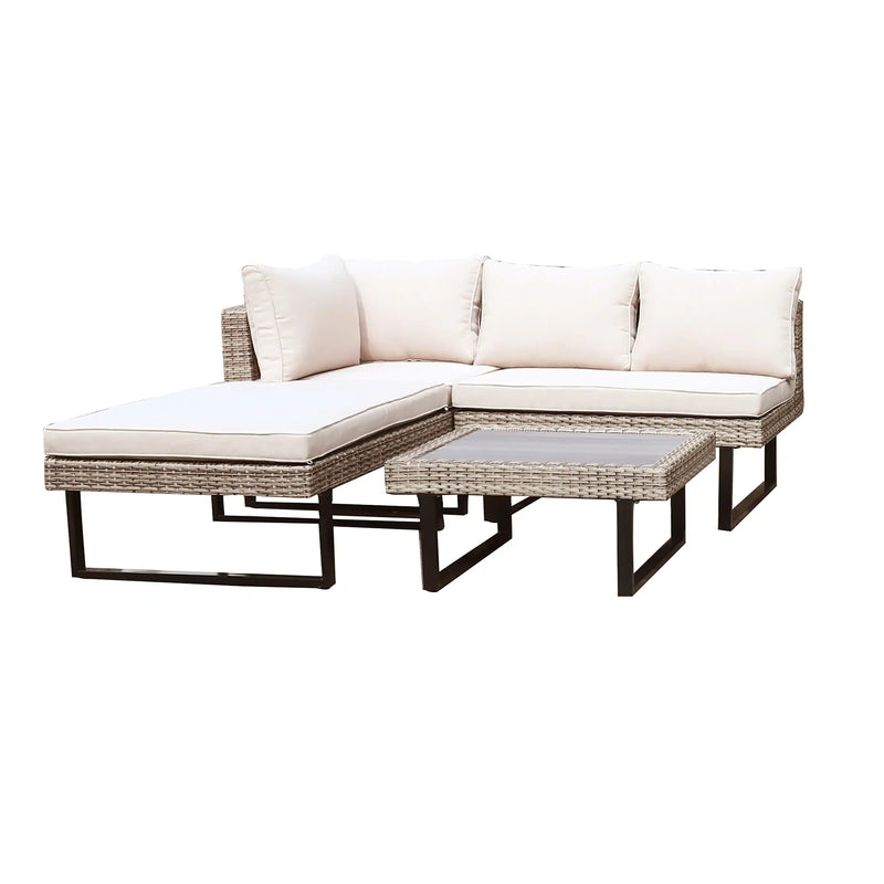 Deko Living Outdoor Corner Patio Sectional & Tables (COP30008)