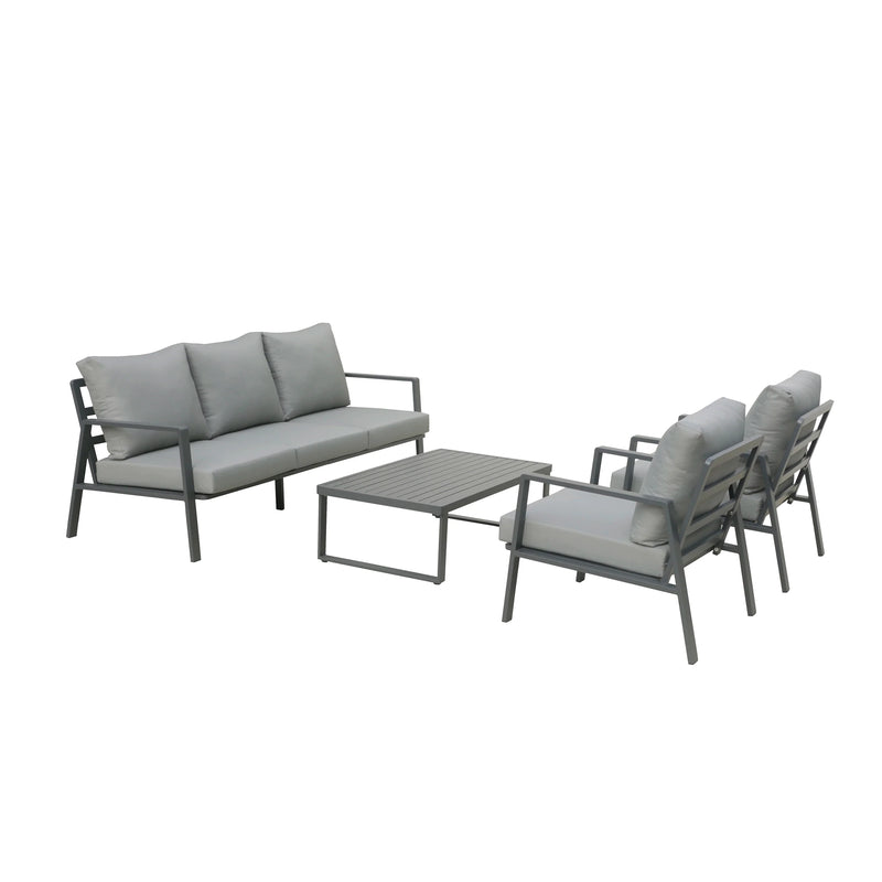 Deko Living Outdoor 5-Person Patio Set & Coffee Table (COP30009)