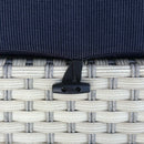 Deko Living Outdoor Wicker Patio Sofa & Ottoman Set with Adjustable Table Height (COP30010)