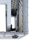 Deko Living Outdoor Wicker Patio Sofa & Ottoman Set with Adjustable Table Height (COP30010)