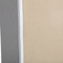 Deko Living 4 Piece Seating  Gray Outdoor Compression Foam Sofa and Table Set (COP30017)