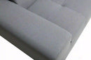 Deko Living 3 Piece Gray Outdoor Compression Foam Sofa and Table Set (COP30018)
