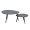 Deko Living 2 Piece Gray Outdoor Oval Table Set (COP30018TBL)