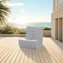 Deko Living Gray Outdoor Compression Foam Loveseat Sofa (COP30019LST)