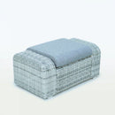 Deko Living 5 Piece Seating Gray Outdoor Wicker Sofa and Sofa Chair Set with Table (COP30112)