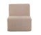 Deko Living Brown Outdoor Compression Foam Armless Sofa Chair (COP30117ACH)