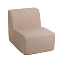 Deko Living 4 Piece Seating  Brown Outdoor Compression Foam Sofa and Table Set (COP30117)