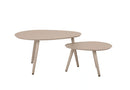 Deko Living 2 Piece Brown Outdoor Oval Table Set (COP30118TBL)