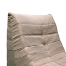 Deko Living 5 Piece Brown Outdoor Compression Foam Loveseat Sofa Chairs and Table Set (COP30119)