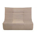 Deko Living Brown Outdoor Compression Foam Sofa Chairs (COP30119SOF)