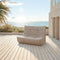Deko Living Brown Outdoor Compression Foam Sofa Chairs (COP30119SOF)
