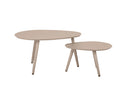 Deko Living 2 Piece Brown Outdoor Oval Table Set (COP30119TBL)