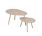 Deko Living 2 Piece Brown Outdoor Oval Table Set (COP30119TBL)