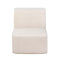 Deko Living Beige Outdoor Compression Foam Armless Sofa Chair (COP30217ACH)