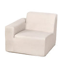 Deko Living 2 Piece Seating  Beige Outdoor Compression Foam Sofa Set (COP30217SET)