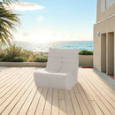 Deko Living Beige Outdoor Compression Foam Loveseat Sofa (COP30219LST)