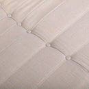 Deko Living Beige Outdoor Compression Foam Loveseat Sofa (COP30219LST)