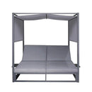 Deko Living Outdoor Gray Rectangular Patio Daybed (COP30504DGRY)