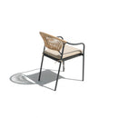 Deko Living 6 Piece Seating Yellow Outdoor Patio Dining Chairs and Table Set (COP30703)