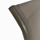 Deko Living 4 Piece Seating Champagne Outdoor Aluminum Round Patio Dining Table and Stackable Chairs Set (COP30804)